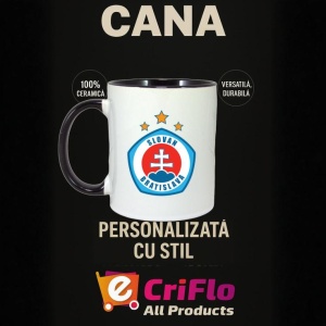 Cana SK Slovan Bratislava Slovacia , cu logoul stema echipei, Cadoul Perfect - Img 35