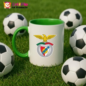 Cana SL Benfica Portugalia , cu logoul stema echipei, Cadoul Perfect - Img 23