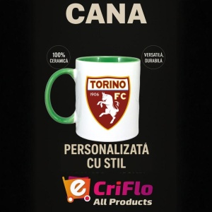 Cana Torino FC Italia , cu logoul stema echipei, Cadoul Perfect - Img 20