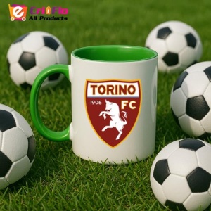 Cana Torino FC Italia , cu logoul stema echipei, Cadoul Perfect - Img 23