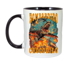 Cana Tralalero TraLaLa cu Bombadiro Crocodilo Meme Crocodilo Fire - Italian Brainrot - Img 5