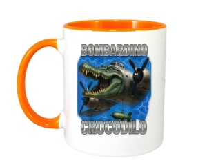 Cana Tralalero TraLaLa cu Italian Brainrot Bombardino Crocodilo Meme - Img 6