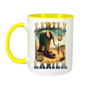 Cana Tralalero TraLaLa cu Lirili Larila Funny Italian Brainrot Meme Cactus Elephant