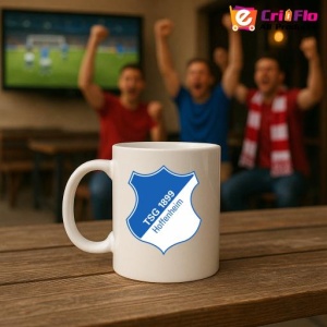 Cana TSG Hoffenheim Germania , cu logoul stema echipei, Cadoul Perfect - Img 18