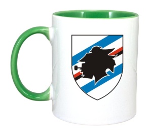 Cana UC Sampdoria Italia , cu logoul stema echipei, Cadoul Perfect - Img 3