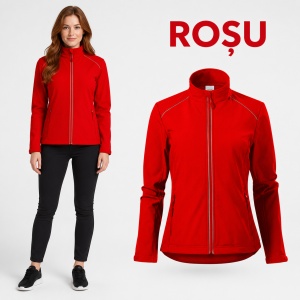 Geacă Damă tip Jachetă Softshell fără Glugă, Impermeabilă și Elastică – Valley 537 - Img 13