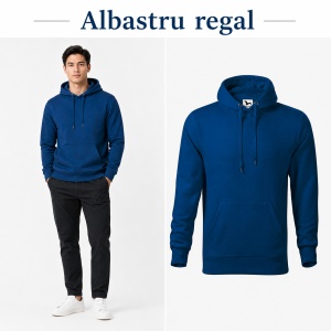 Hanorac Bărbat Malfini Cape 413, 65% Bumbac, 320 g/m², Glugă cu Șnur, Buzunar Marsupiu, 21 Nuanțe, Mărimi S–5XL - Img 13
