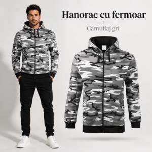 Hanorac Camuflaj Bărbați Malfini cu Glugă – tip Vânătoare și Activități Outdoor - Img 13