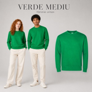 Hanorac Tip Bluză Unisex pentru Damă și Bărbați – 60% Bumbac, Interior Pieptănat, 280 g/m², S–5XL - Img 21