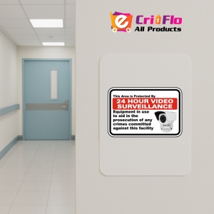Indicator 24 hour video signs, Sticker autocolant - Img 4