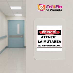 Indicator Atentie la mutarea echipamentelor, Sticker autocolant - Img 5