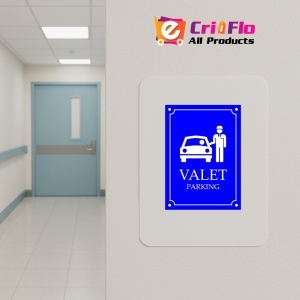 Indicator Attendant car parking sign valet service, Sticker autocolant - Img 5