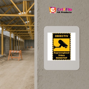 Indicator Cu video non-stop, Sticker autocolant - Img 5