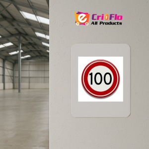 Indicator cu viteza maxima de 50 km pe ora, Sticker autocolant - Img 3
