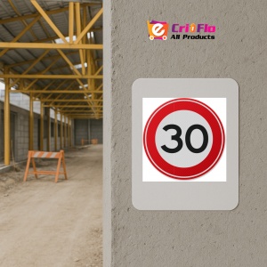 Indicator de circulatie 30 km, Sticker autocolant - Img 5