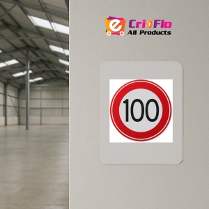 Indicator de circulatie 80 km, Sticker autocolant - Img 3