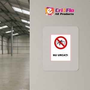 Indicator De interzicere nu urcati, Sticker autocolant - Img 3
