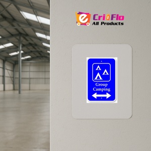 Indicator De zona de camping, Sticker autocolant - Img 3