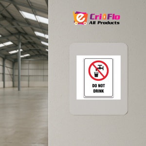 Indicator DO NOT DRINK SIGN, Sticker autocolant - Img 3