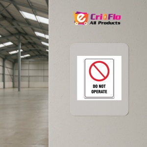 Indicator DO NOT OPERATE SIGN, Sticker autocolant - Img 3