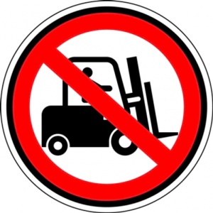 Indicator Etichete de podea pentru stivuitor, Sticker autocolant