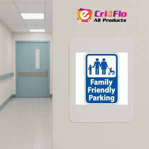 Indicator Family Friendly Parking Sign, Sticker autocolant - Img 4