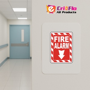 Indicator Fire Alarm, Sticker autocolant - Img 4