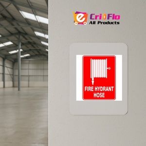Indicator Fire hydrant hose signs, Sticker autocolant - Img 3