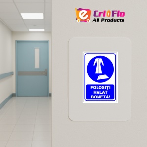 Indicator Folositi halat boneta, Sticker autocolant - Img 4
