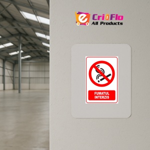 Indicator Fumatul interzis, Sticker autocolant - Img 3