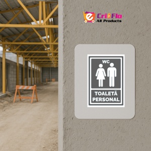 Indicator Gri toaleta personal, Sticker autocolant - Img 5