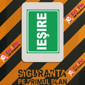 Indicator Iesire, Sticker autocolant - Img 3