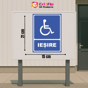 Indicator Iesire v1, Sticker autocolant - Img 2