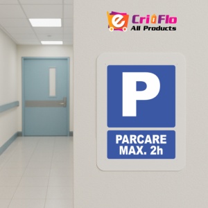 Indicator Indicator parcare ax 2 ore, Sticker autocolant - Img 5