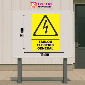 Indicator Indicator tablou electric general, Sticker autocolant - Img 2