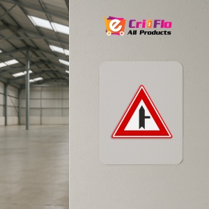 Indicator Intersectie prioritate drum lateral dreapta, Sticker autocolant - Img 3