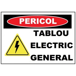Indicator Intrare numai cu permis pericol de electrocutare, Sticker autocolant