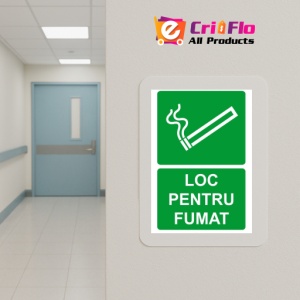 Indicator Loc pentru fumat v1, Sticker autocolant - Img 5