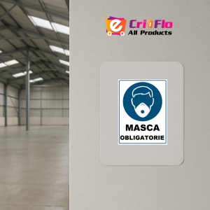 Indicator Masca obligatorie, Sticker autocolant - Img 3