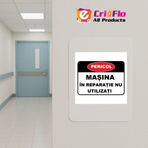 Indicator Masina in reparatie nu utilizati, Sticker autocolant - Img 4