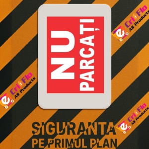 Indicator Ndicator nu parcarti, Sticker autocolant - Img 3