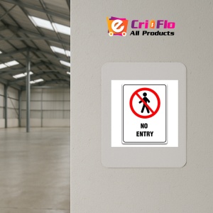 Indicator NO ENTRY SIGN, Sticker autocolant - Img 3