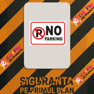 Indicator No parking v1, Sticker autocolant - Img 2