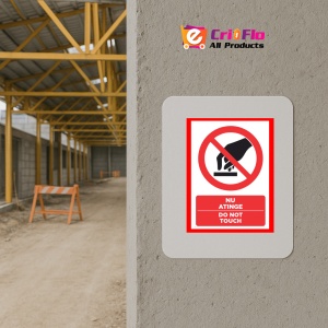 Indicator Nu atinge do not touch, Sticker autocolant - Img 5