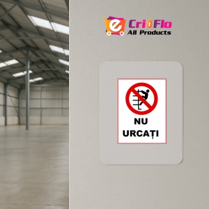 Indicator Nu urcati, Sticker autocolant - Img 3