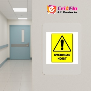 Indicator Overhead Hoist Sign, Sticker autocolant - Img 4