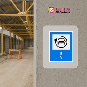 Indicator Parcare ev, Sticker autocolant - Img 5