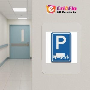 Indicator parcare pentru ridicare si descarcare transport marfa, Sticker autocolant - Img 4