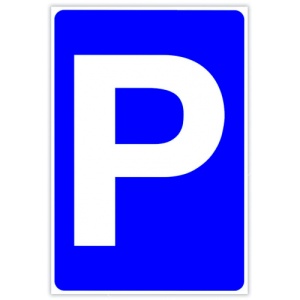 Indicator Parking sign, Sticker autocolant