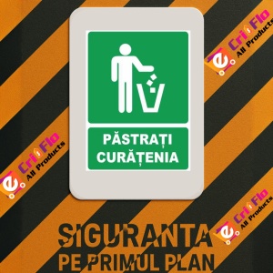 Indicator Pastrati curatenia, Sticker autocolant - Img 3
